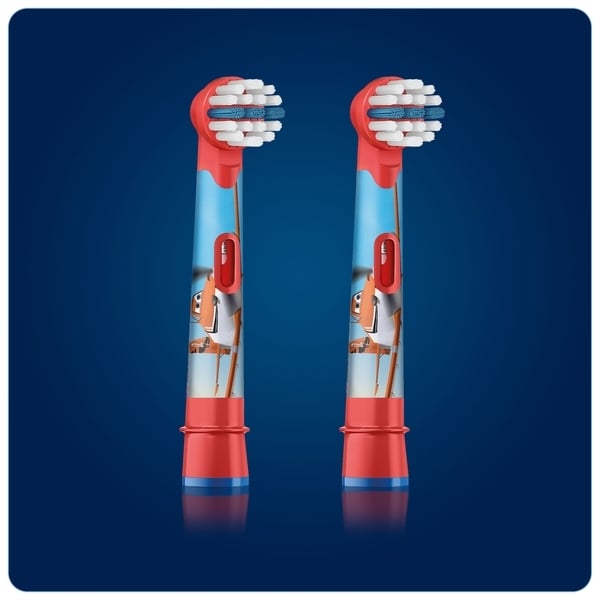 Набор насадок для электрической зубной щетки Оral-B Stages Power Тачки 2 шт. - фото 2