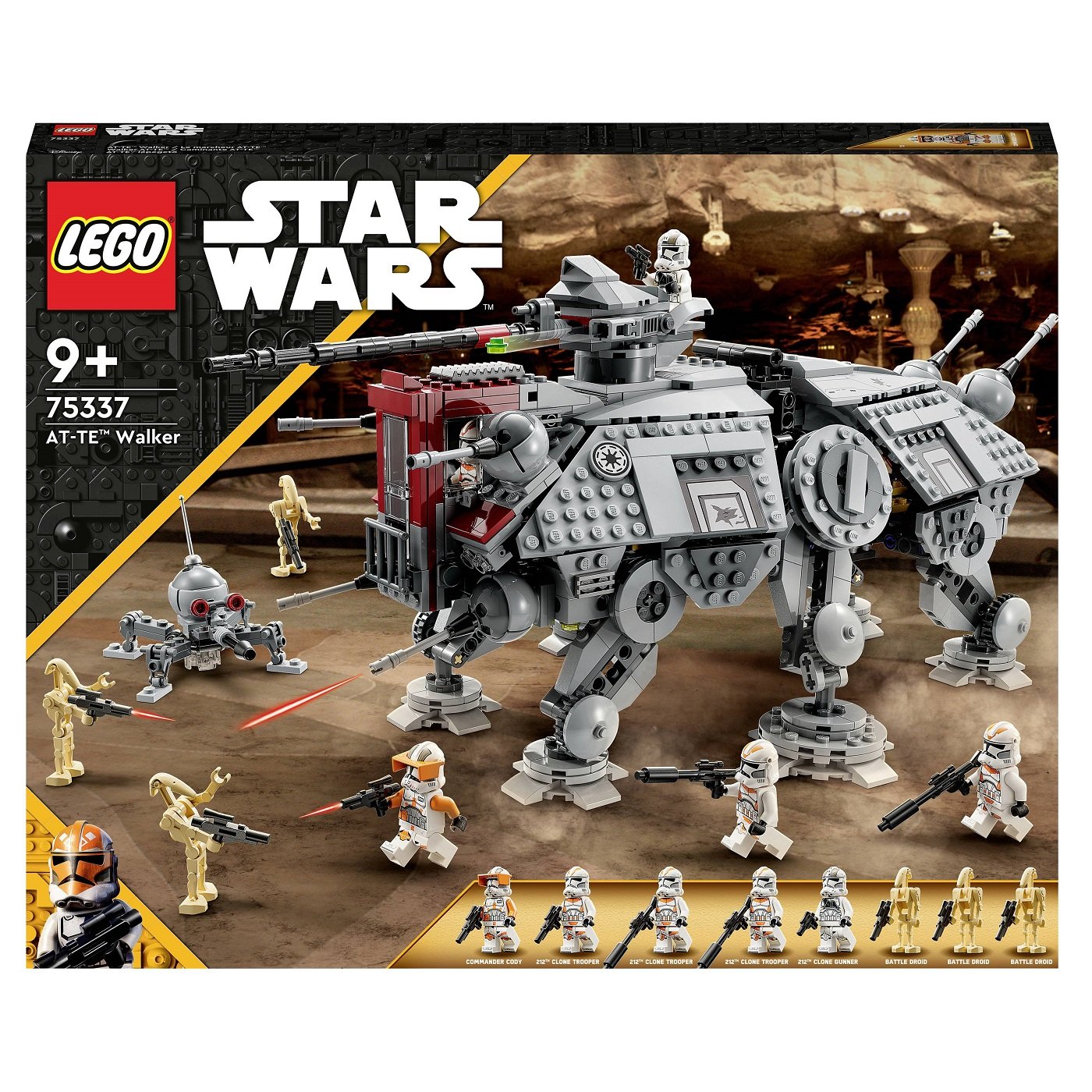 Конструктор LEGO Star Wars Ходок AT-TE, 1082 деталей (75337) - фото 1