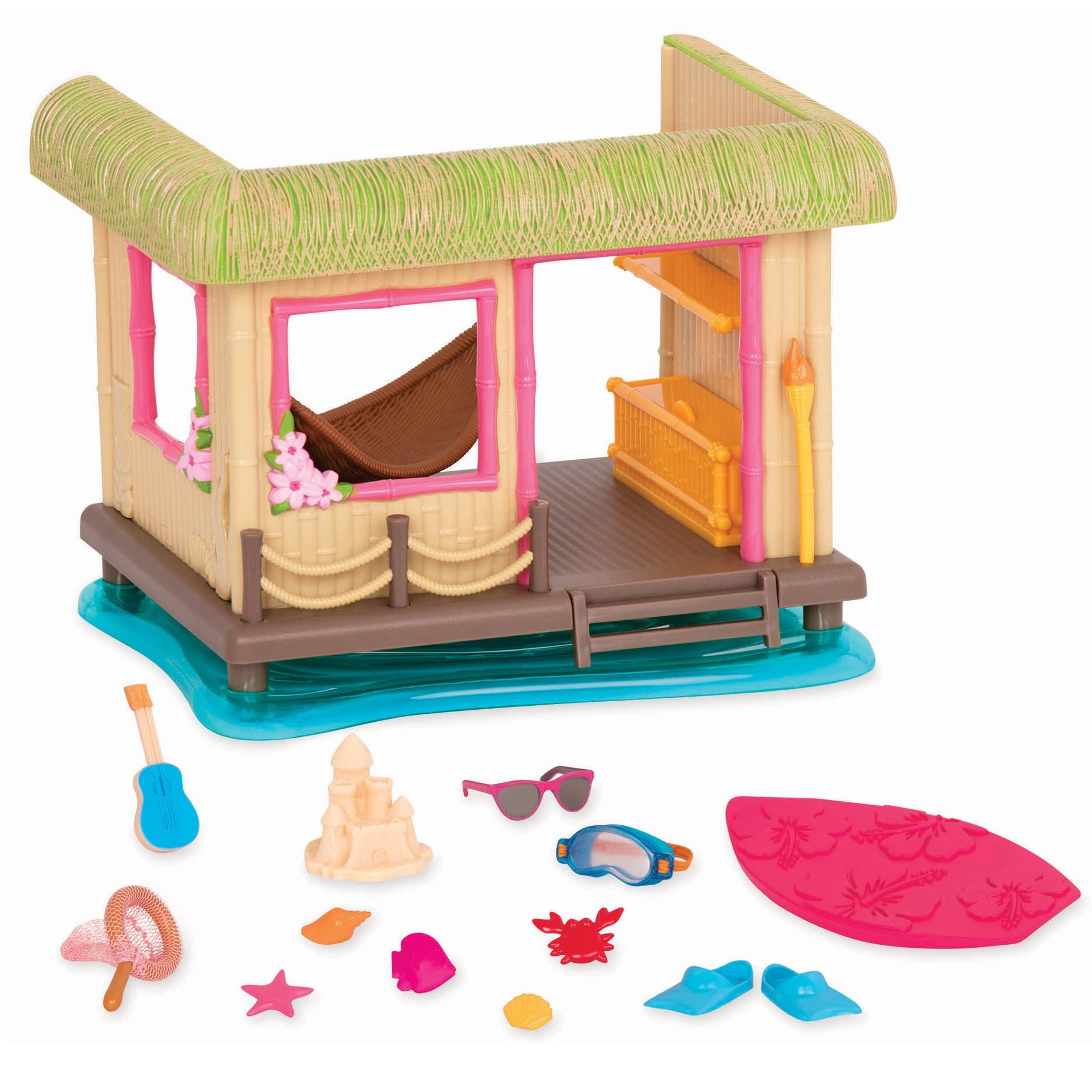 Игровой набор Lil Woodzeez Пляжный домик (6252Z) - фото 1