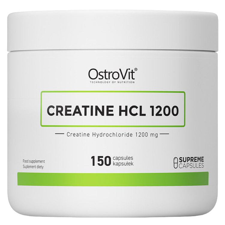 Креатин OstroVit Supreme Capsules Creatine HCL 1200 мг 150 капсул - фото 1
