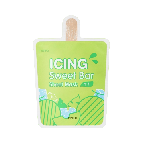 Тканевая маска для лица A'pieu Icing Sweet Bar Sheet Mask Melon с экстрактом дыни, 21 г - фото 1