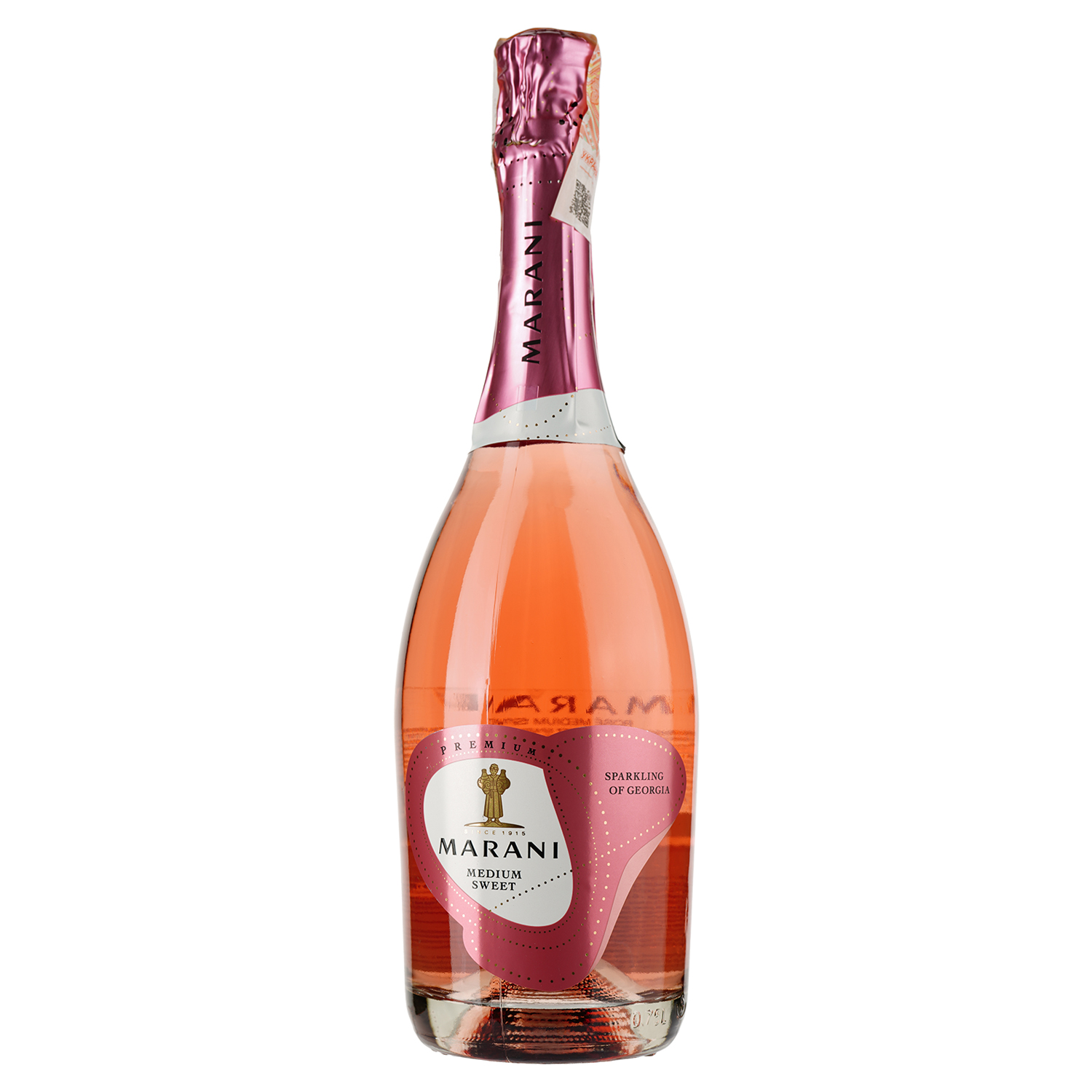 Игристое вино Marani розовое полусладкое 12% 0.75 л (751370) - фото 1