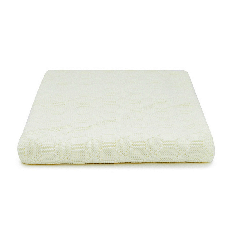 Плед Sewel, 120x120 см, белый (OW519210000) - фото 1