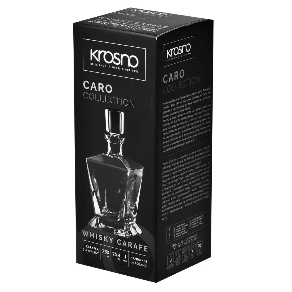 Графин для виски Krosno Caro, стекло, 750 мл (791265) - фото 3