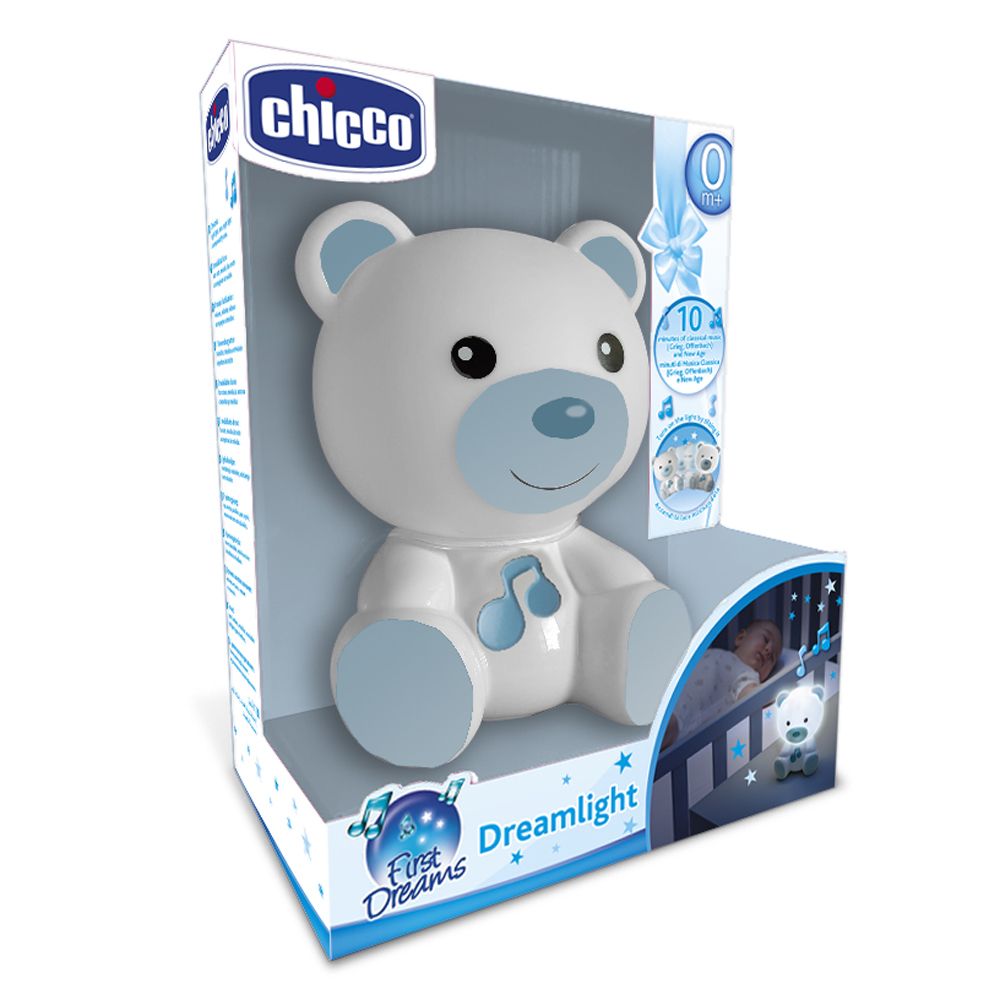 Игрушка-ночник Chicco Dreamlight, голубой (09830.20) - фото 2