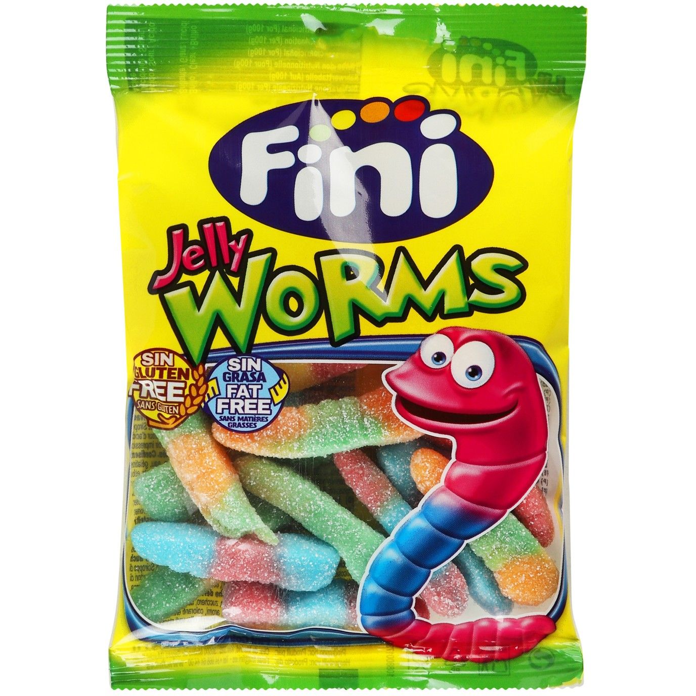 Конфеты Fini Jelly Worms желейные 90 г (924064) - фото 1