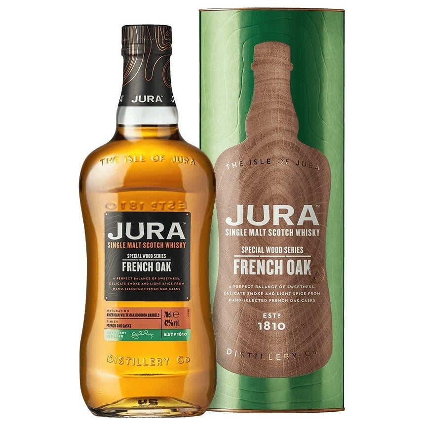 Виски Isle of Jura French Oak Single Malt Scotch Whisky, 42%, 0,7 л (54774) - фото 1