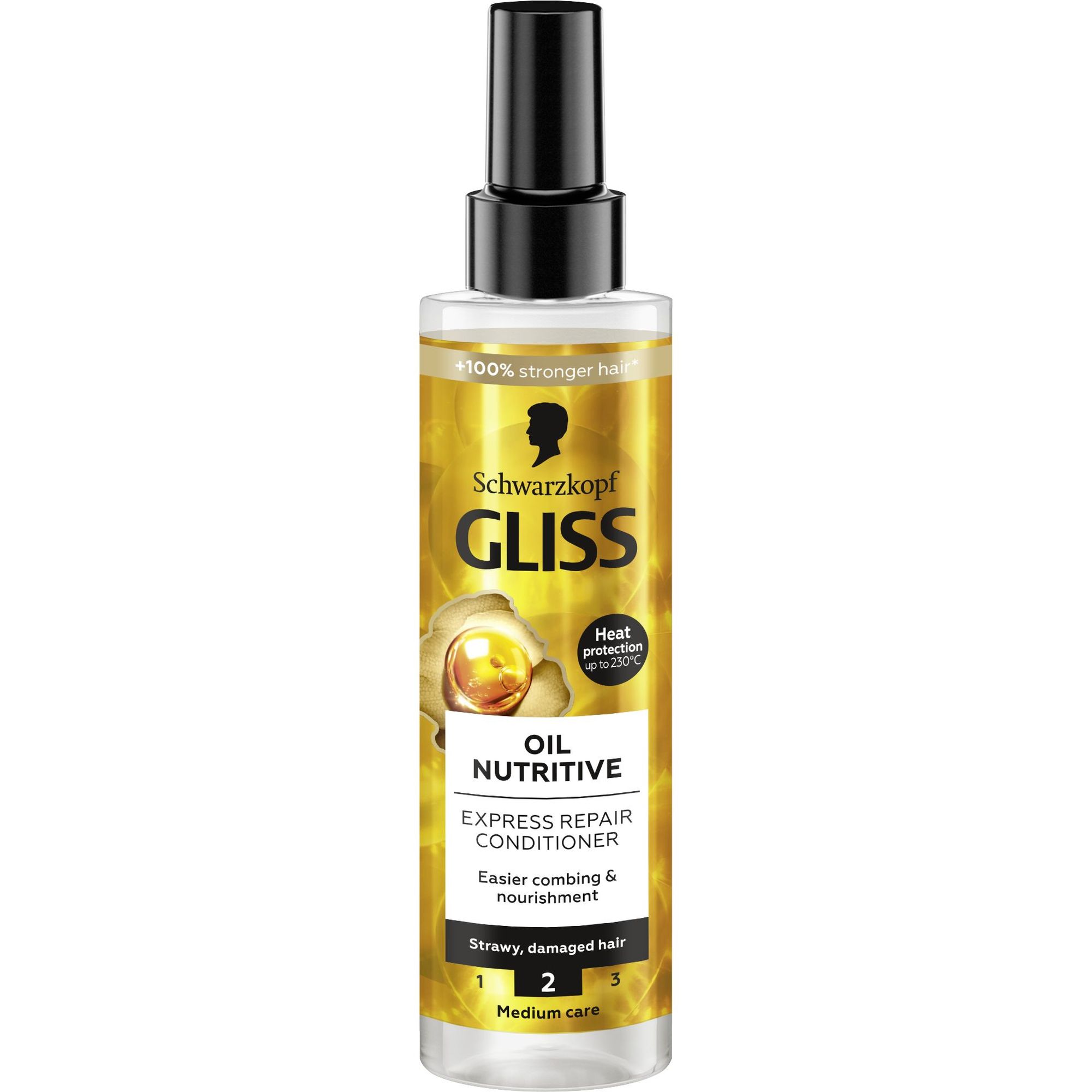 Експрес-кондиціонер Gliss Oil Nutritive для сухого та пошкодженого волосся 200 мл - фото 1