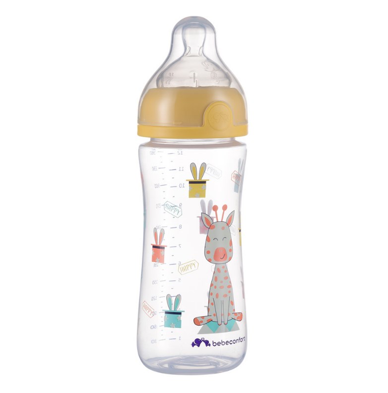 Пляшечка для годування Bebe Confort Emotion PP Bottle, 360 мл, жовта (3102202030) - фото 2