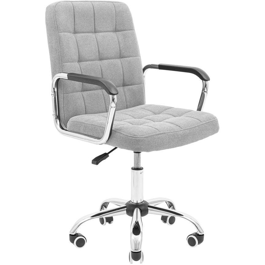 Кресло офисное Richman Брукс Хром Пиастра серый (RCM-1020) - фото 1