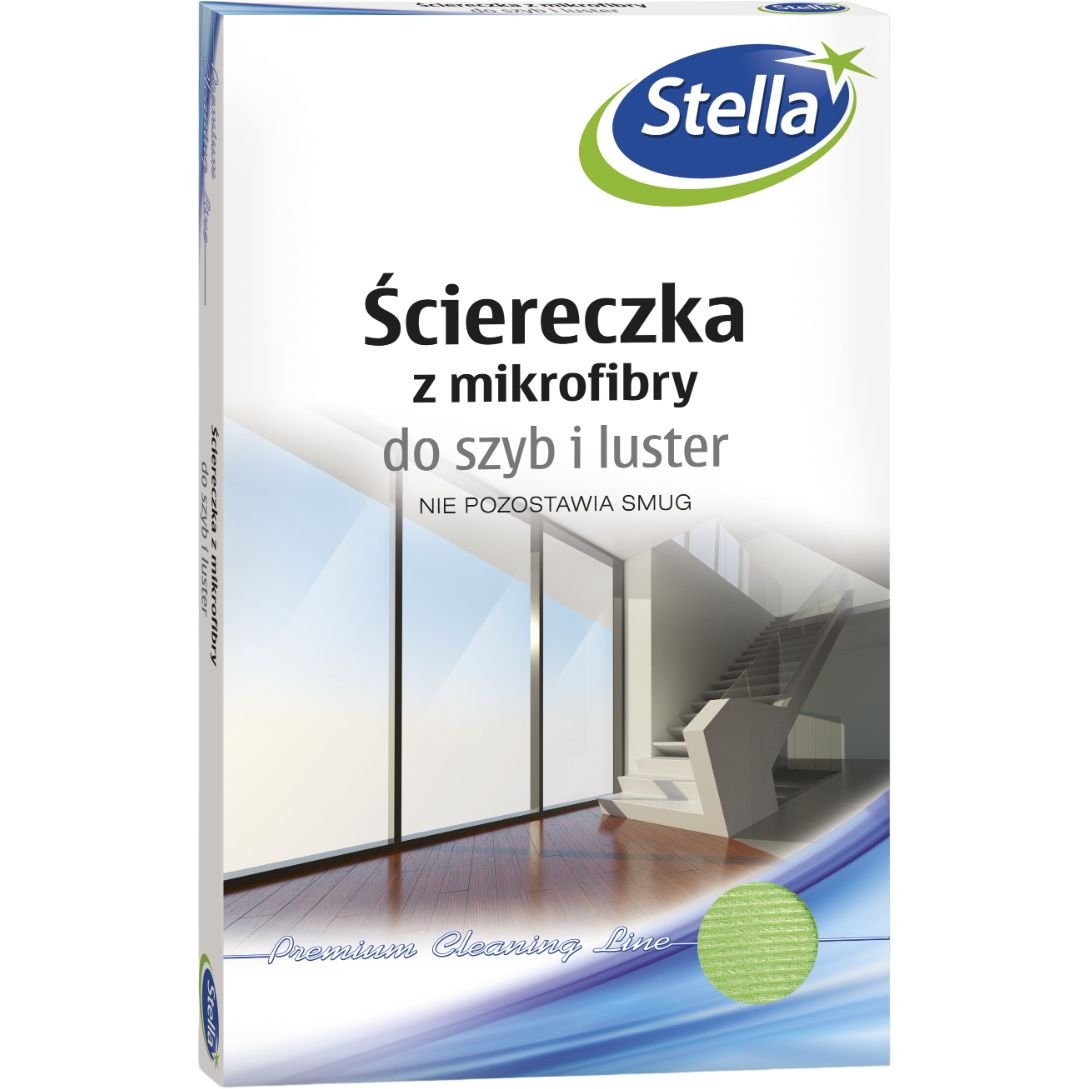 Серветка Stella мікрофібра для скла та дзеркал - фото 1