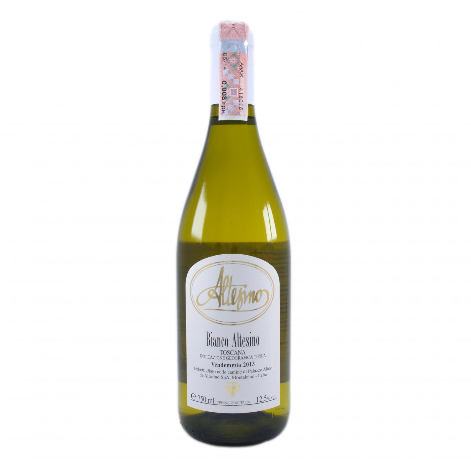 Вино Altesino Bianco Toscana IGT, 12,5%, 0,75 л (534584) - фото 1