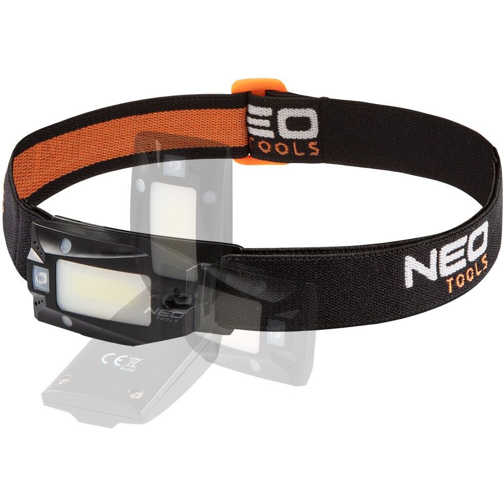Ліхтар налобний акумуляторний Neo Tools (99-069) - фото 1