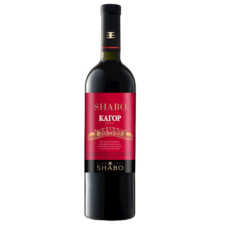 Вино Shabo Classic Кагор, красное, десертное, 16%, 0,75 л - фото 1