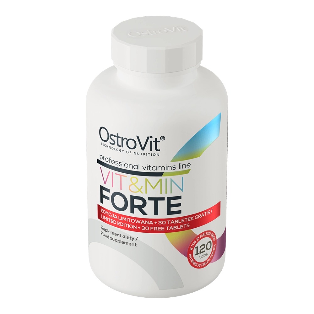Витаминно-минеральный комплекс OstroVit Vit&Min Forte 120 таблеток - фото 2