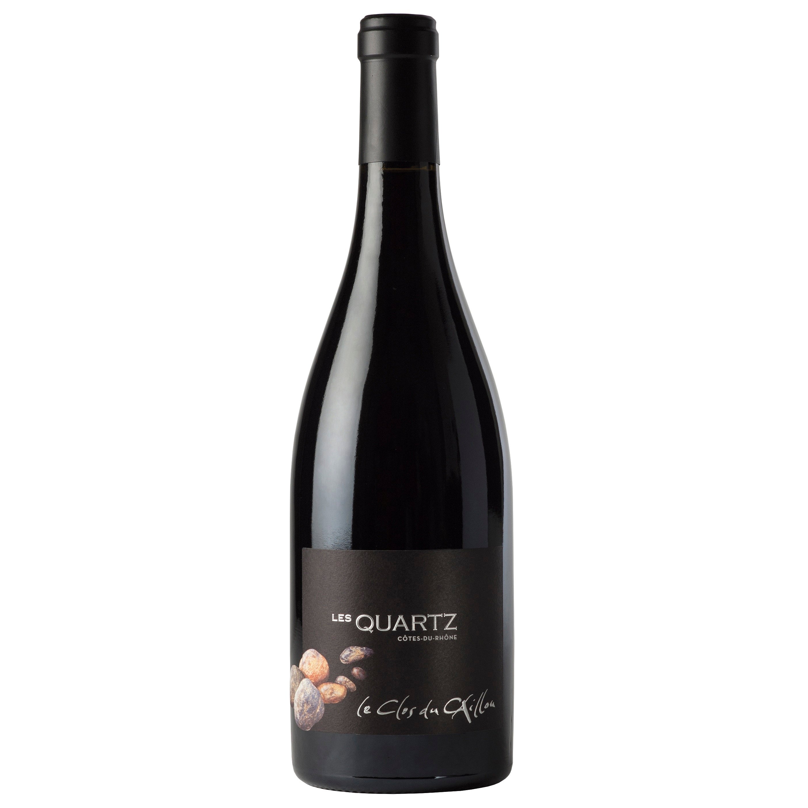 Вино Le Clos Du Caillou Cotes Du Rhone Les Quartz, красное, сухое, 14,5%, 0,75 л - фото 1