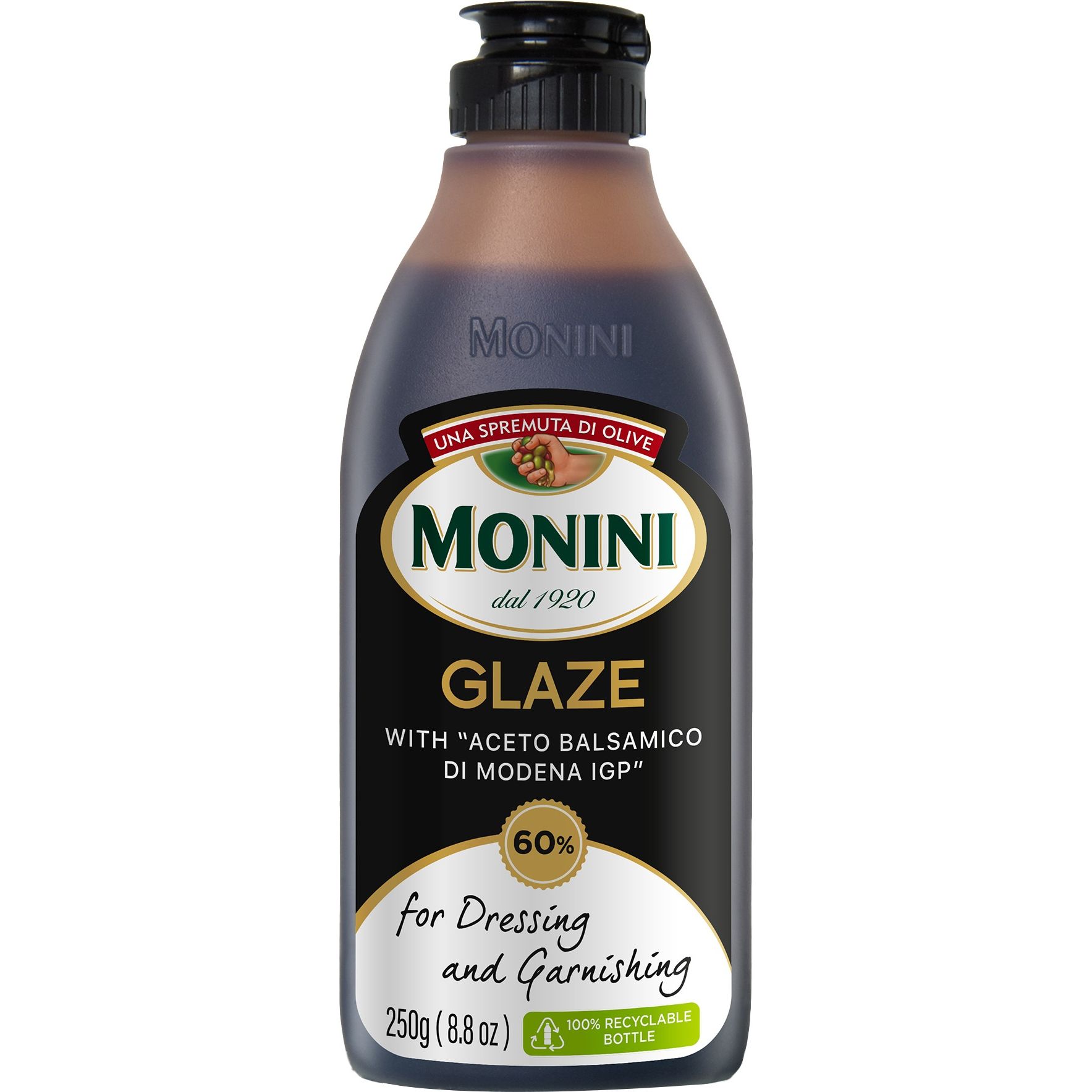Соус Monini Glaze с бальзамическим уксусом из Модены 250 мл (625073) - фото 1