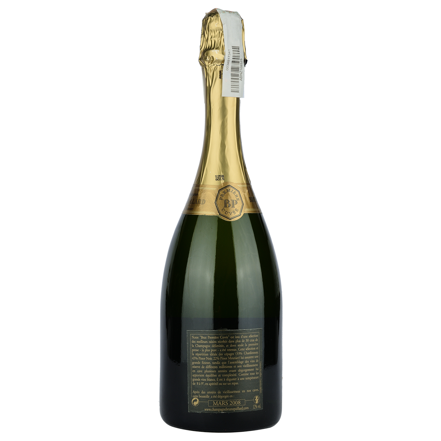 Шампанское Bruno Paillard Premiere Cuvee Brut Champagne Collection Old Degorgements, gift set, белое, экстра-брют, 3,75 л (5 шт. по 0,75 л) (Q7915) - фото 10