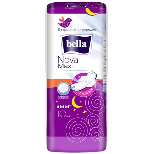Гигиенические прокладки Bella Nova Maxi, 10 шт. - фото 1