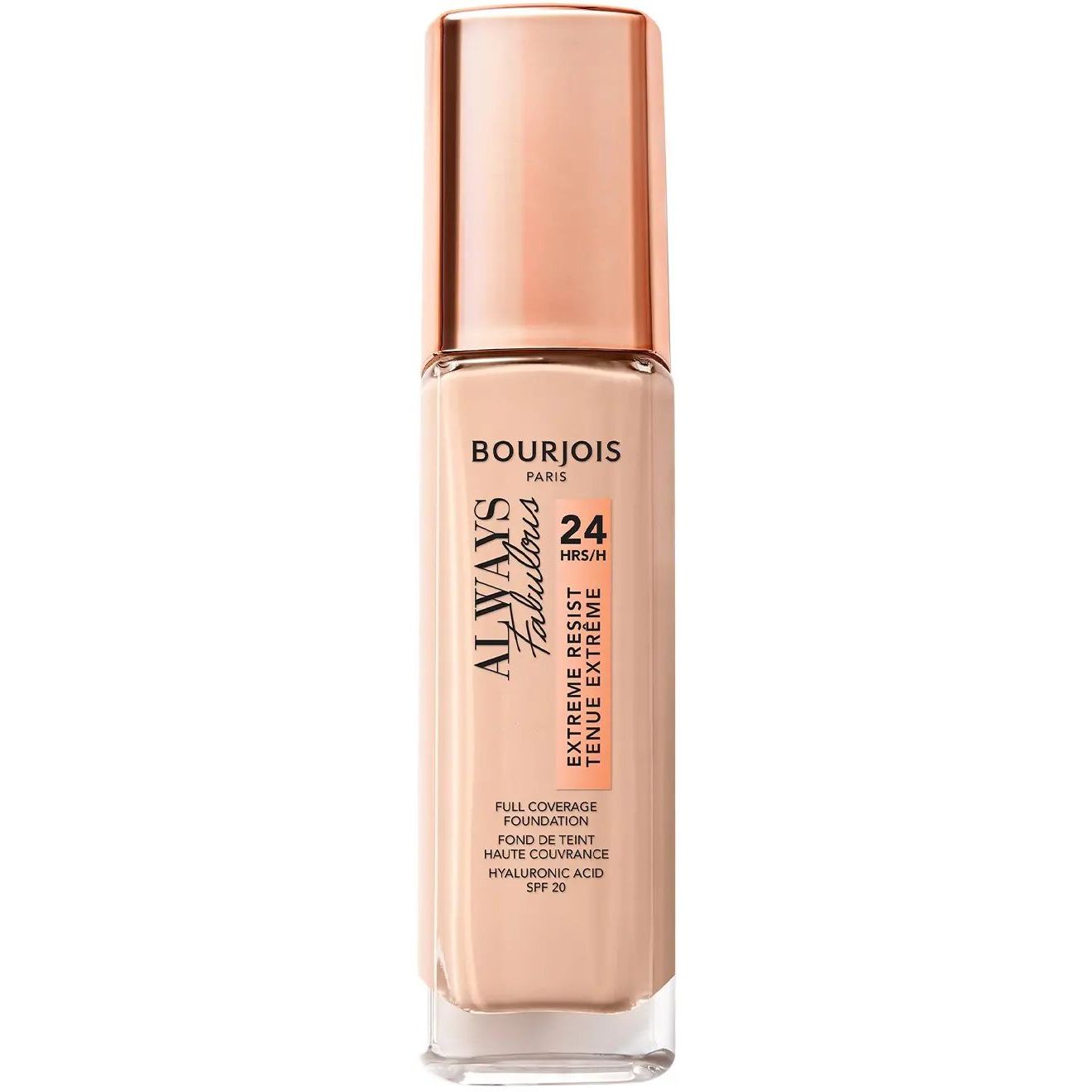 Тональная основа Bourjois Always Fabulous Foundation тон 105 (Natural Ivory) 30 мл - фото 1