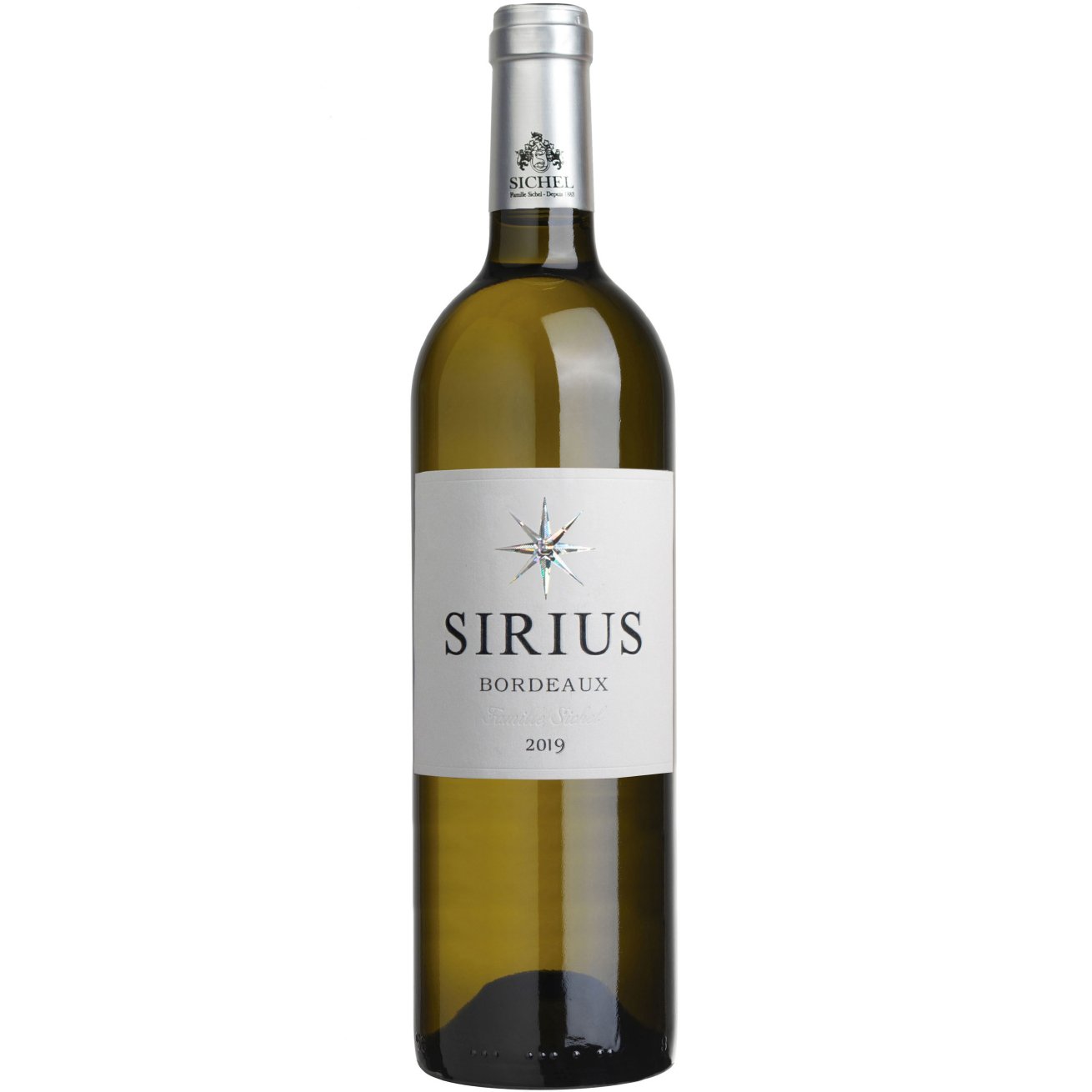 Вино Maison Sichel Sirius Bordeaux, белое, сухое, 12,5%, 0,75 л - фото 1