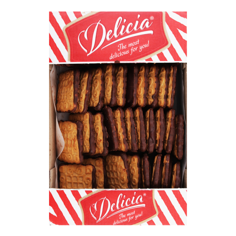 Печиво Delicia Маргаритка, зі смаком чорної смородини 0,65 кг (842110) - фото 1