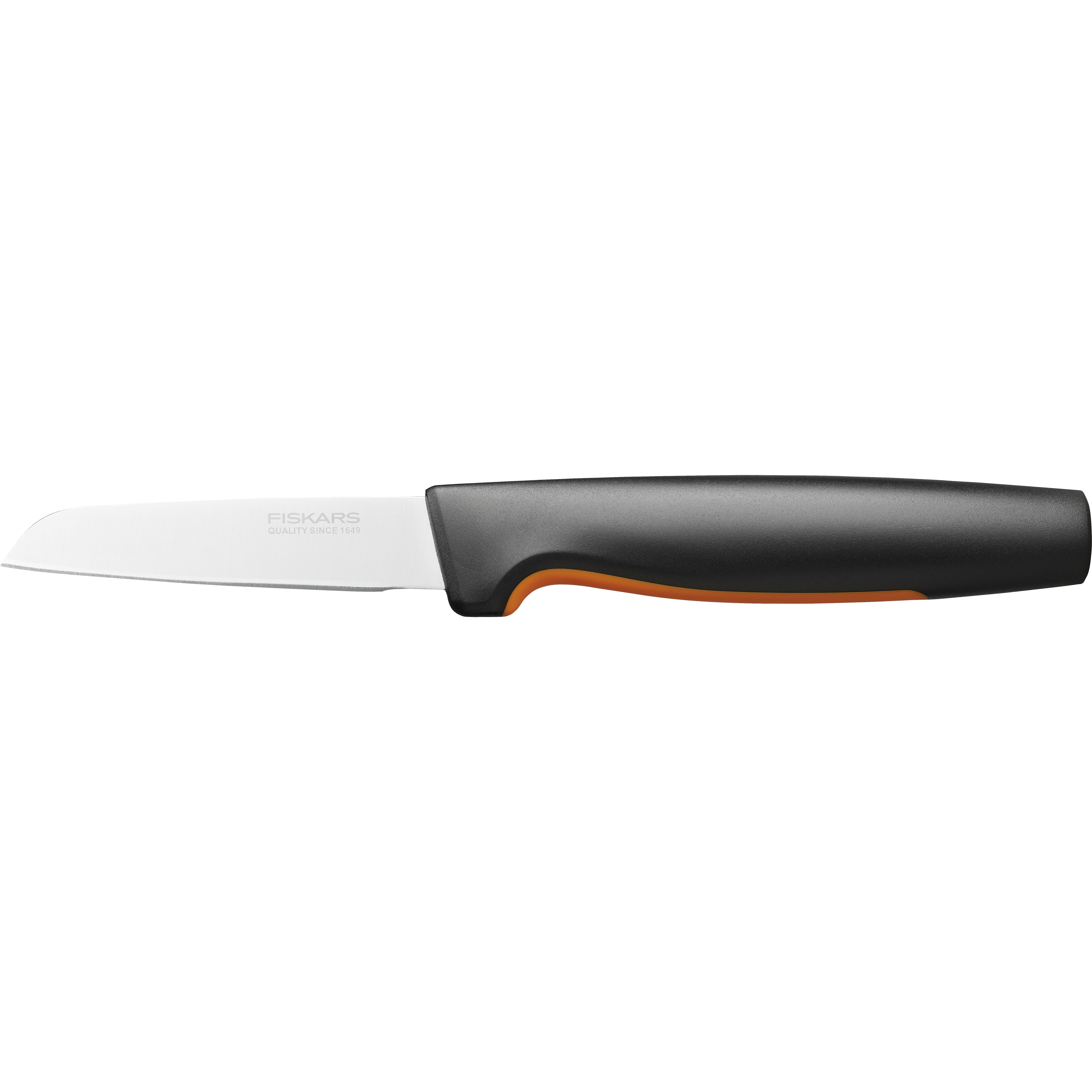 Нож для овощей Fiskars FF прямой 8 см (1057544) - фото 1