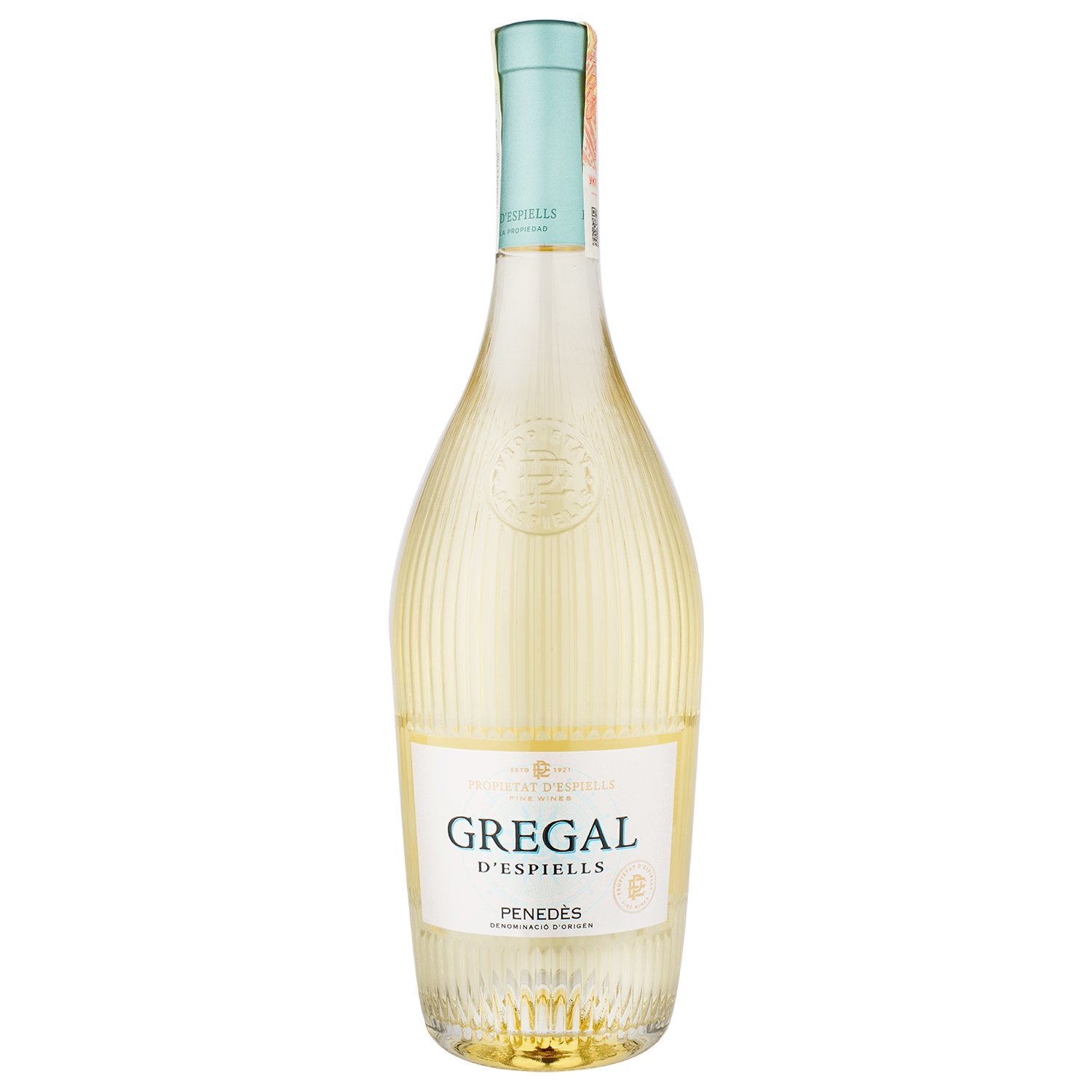 Вино Juve y Camps Gregal d'Espiells, біле, сухе, 0,75 л (24762) - фото 1