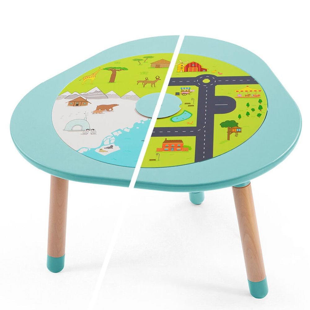 Детский игровой многофункциональный столик Stokke MuTable, голубой (581702) - фото 2