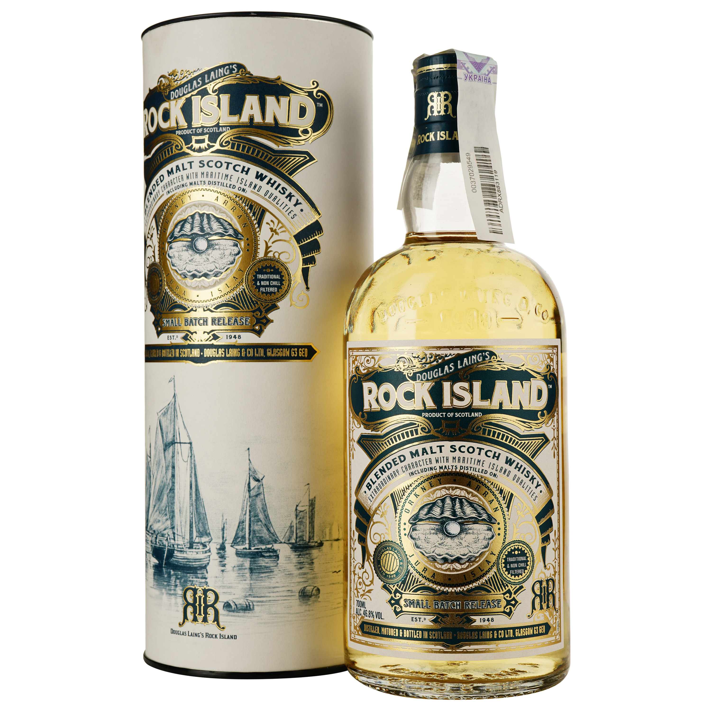 Виски Douglas Laing Rock Island 46.8% 0.7 л (37068) - фото 1