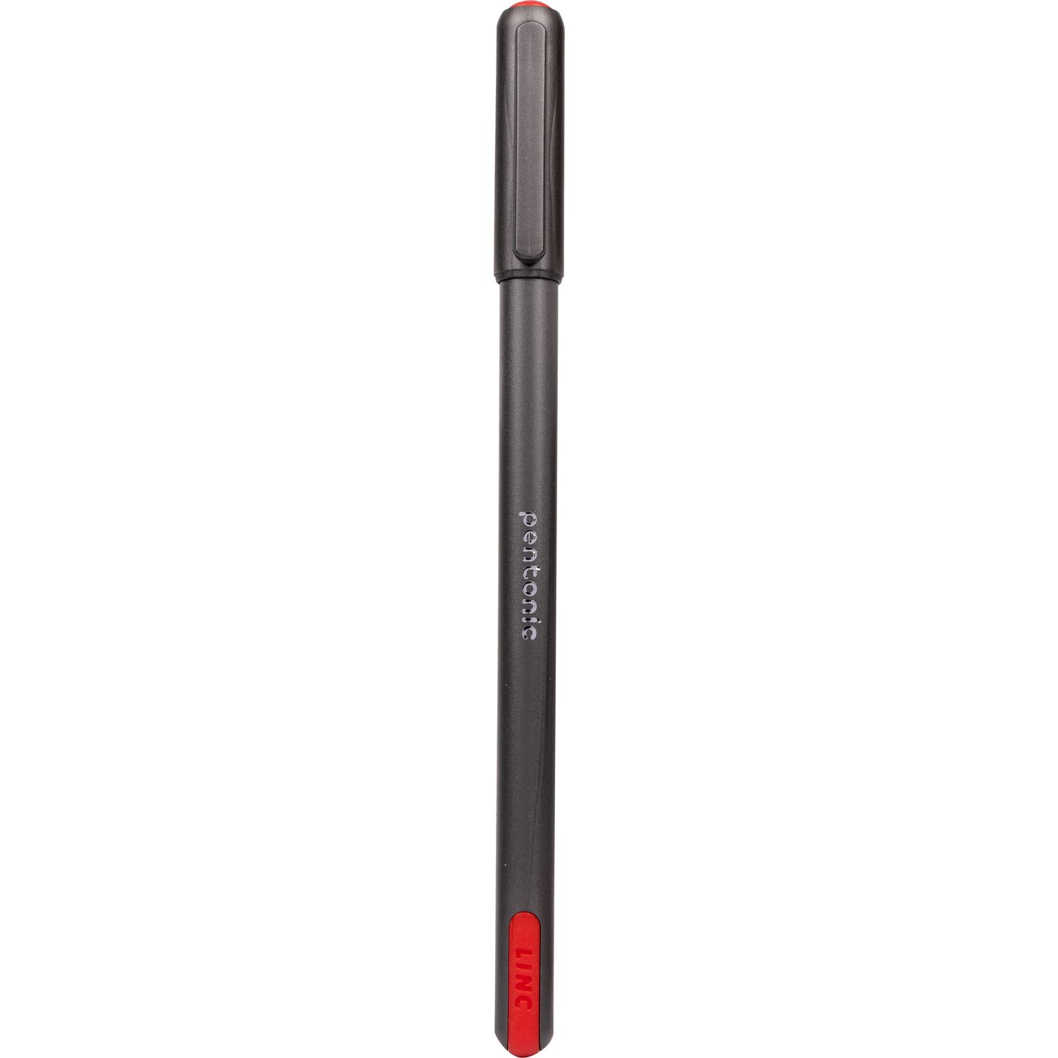 Ручка шариковая Linc Pentonic чернила красные упаковка 12 шт. (412204) 1 - фото 1