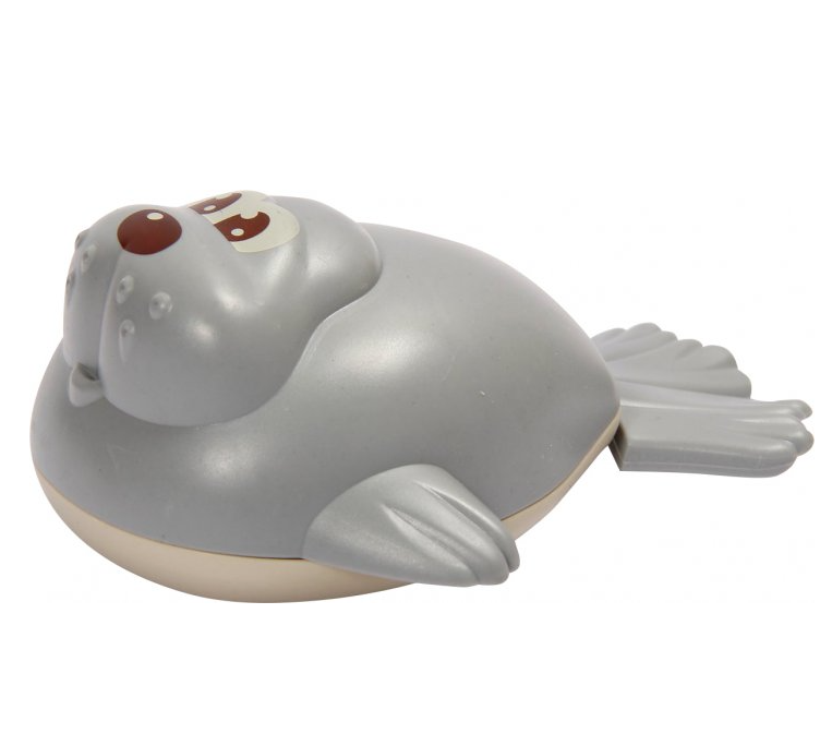 Іграшка для купання Lindo Тюлень, сірий (617-46 тюл) - фото 1