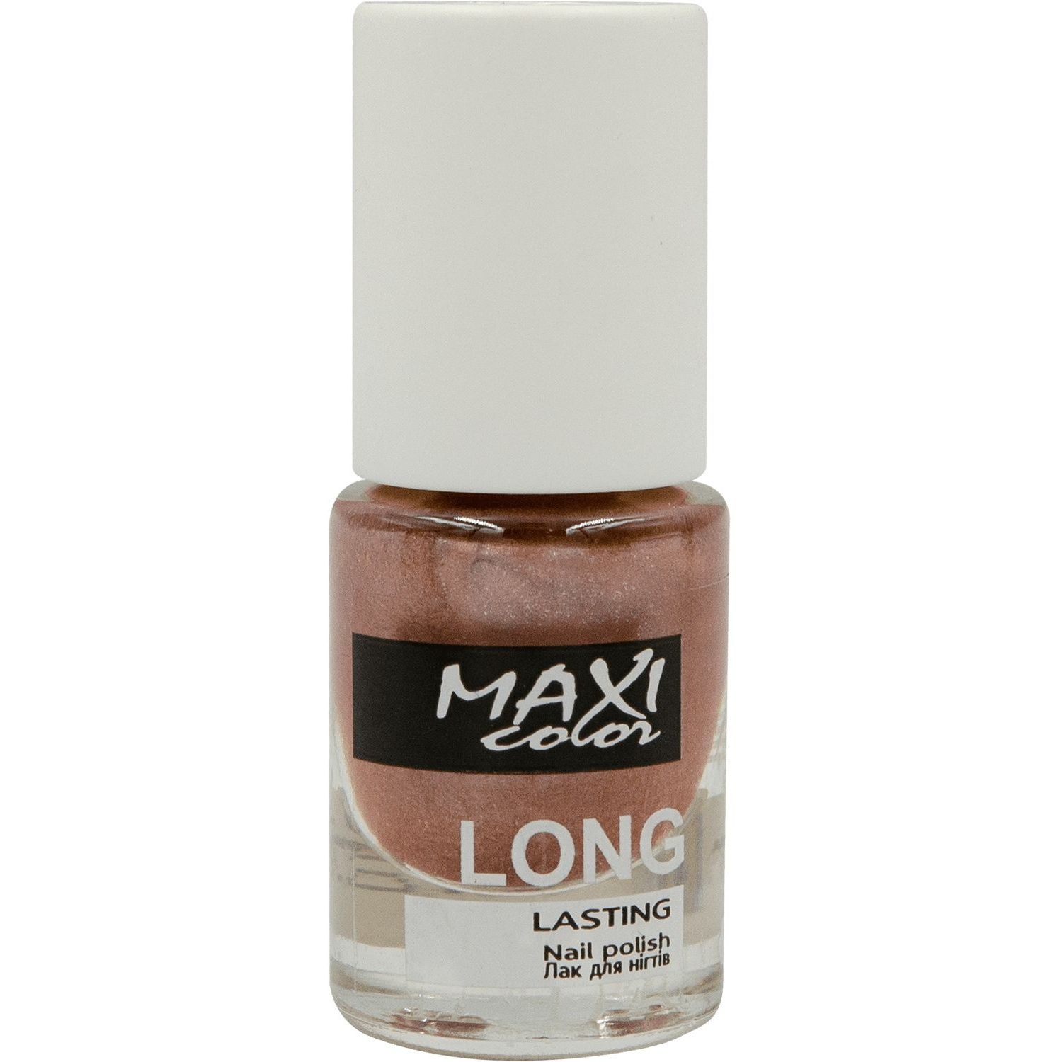 Лак для нігтів Maxi Color Long Lasting відтінок 082, 6 мл - фото 1