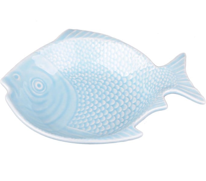 Блюдо Bordalo Pinheirо Риба блакитна, 24х21 см (672-131) - фото 1