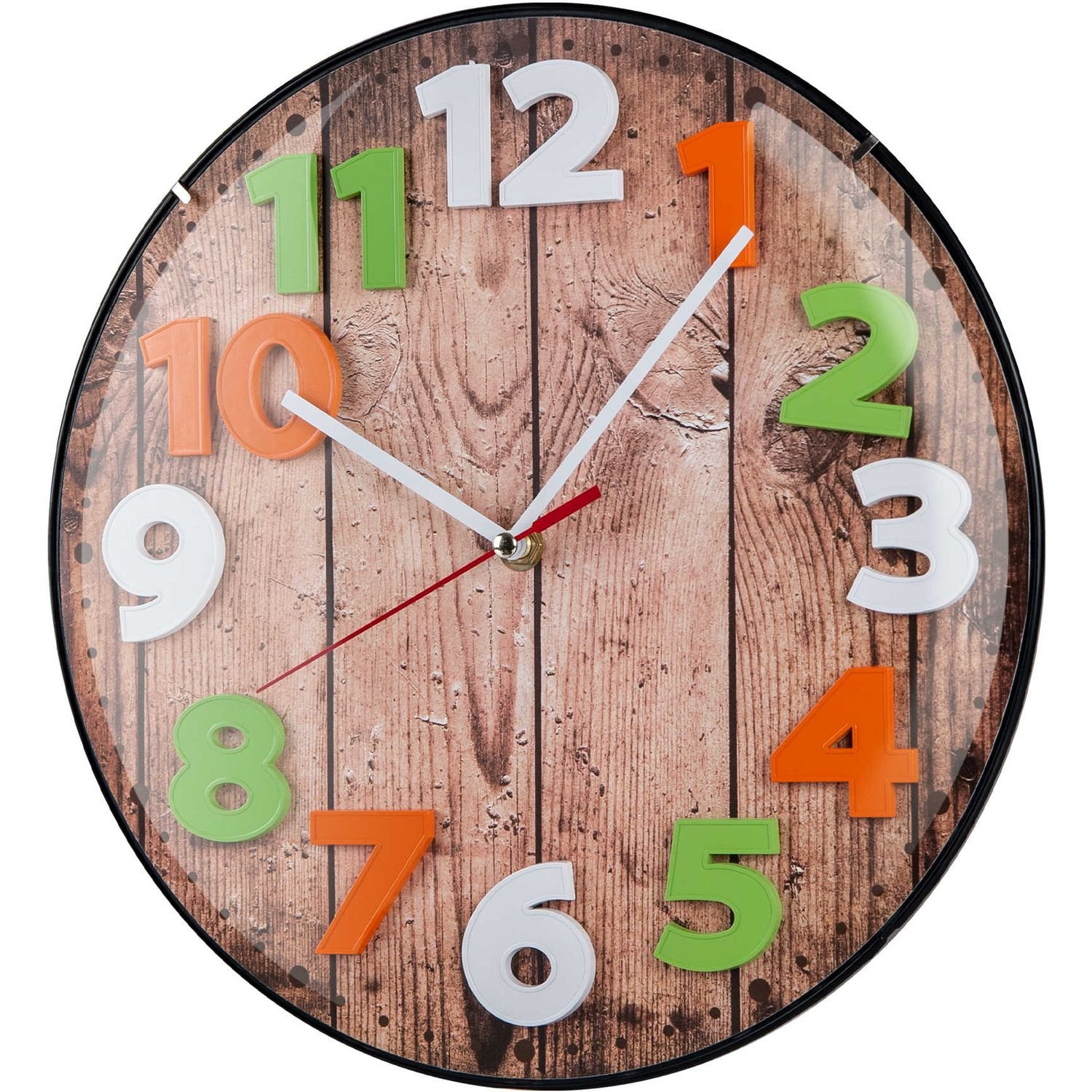 Часы настенные Technoline WT7435 Wood Brown (WT7435) - фото 4
