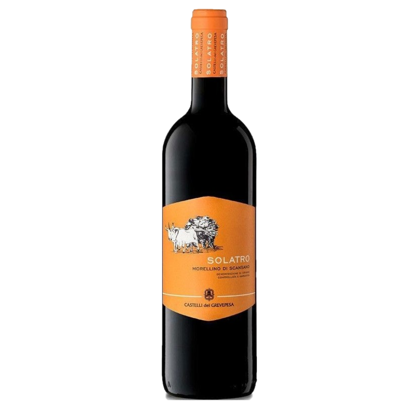 Вино Castelli del Grevepesa Morellino di Scansano Solatro, 13,5%, 0,75 л - фото 1