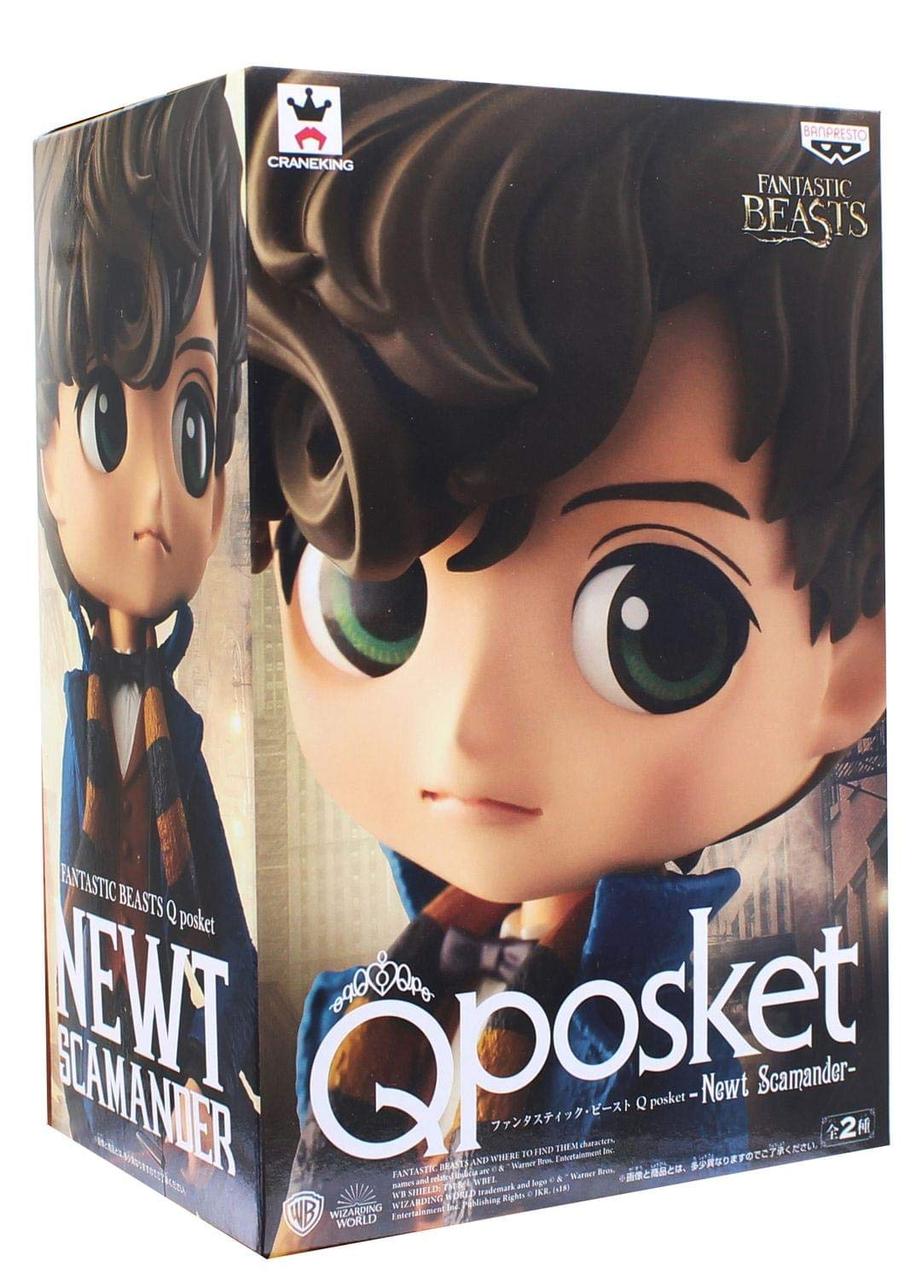 Фигурка Q Posket Fantastic Beasts Newt Scamander Фантастические твари Ньют Саламандер 14 см Q FB NS 14 A - фото 2