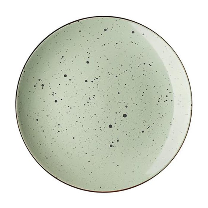 Тарілка обідня Ardesto Bagheria Pastel green, 27 см, зелений (AR2926GGC) - фото 1