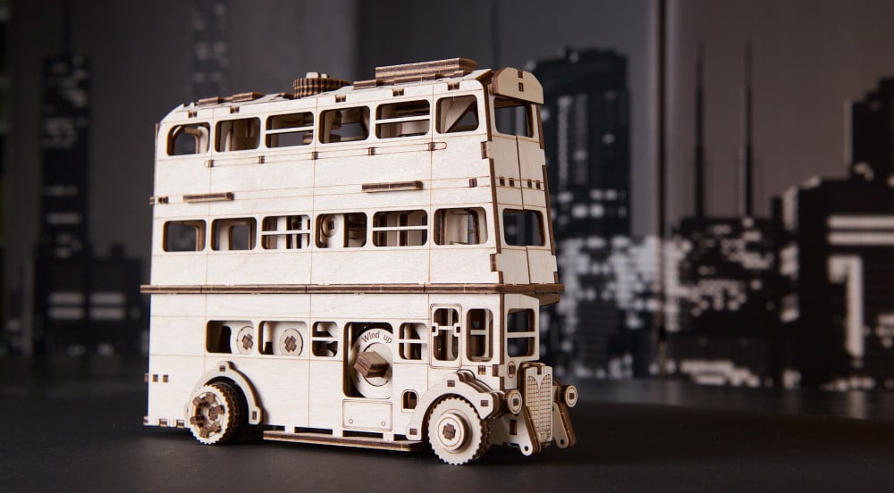 Механический 3D Пазл Ukrainian Gears Рыцарский автобус, 268 элементов (70172) - фото 8