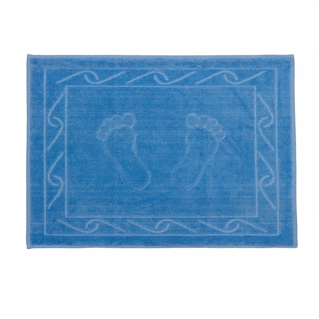 Рушник для ніг Hobby Hayal, 50х70 см, синій (8698499301580) - фото 1