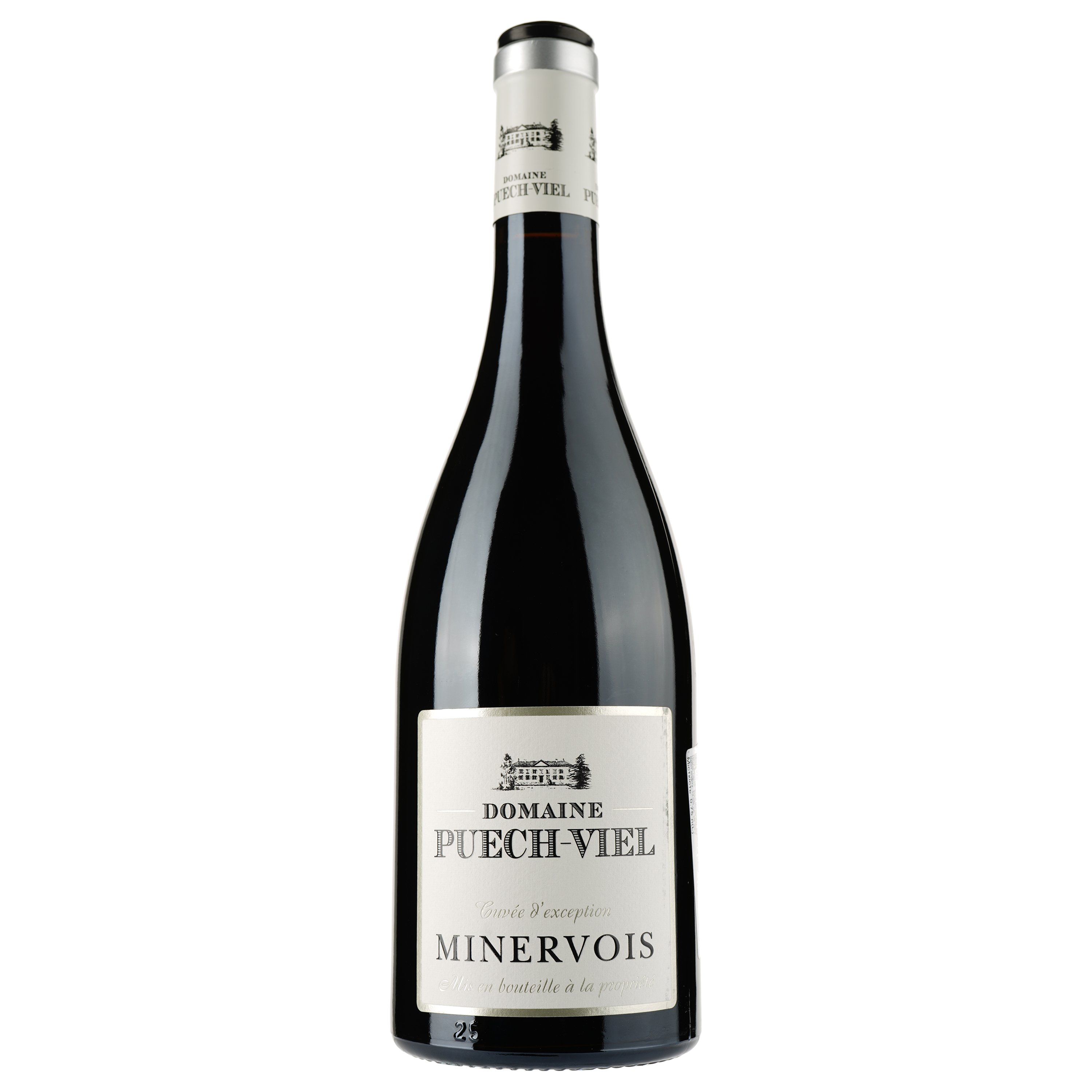 Вино Domaine Puech-Viel Rouge 2021 AOP Minervois, червоне, сухе, 0,75 л - фото 1