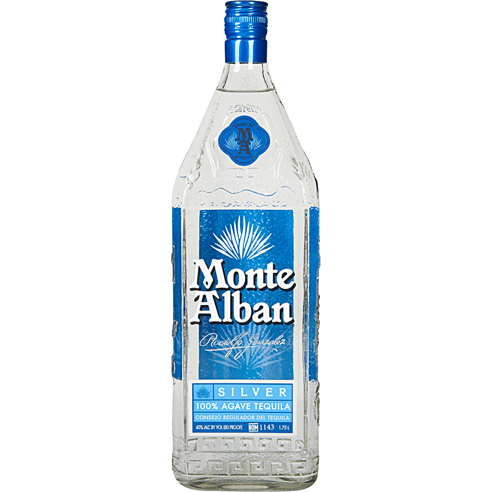 Текіла Monte Alban Silver 100% Agave, 40%, 0,75 л - фото 1