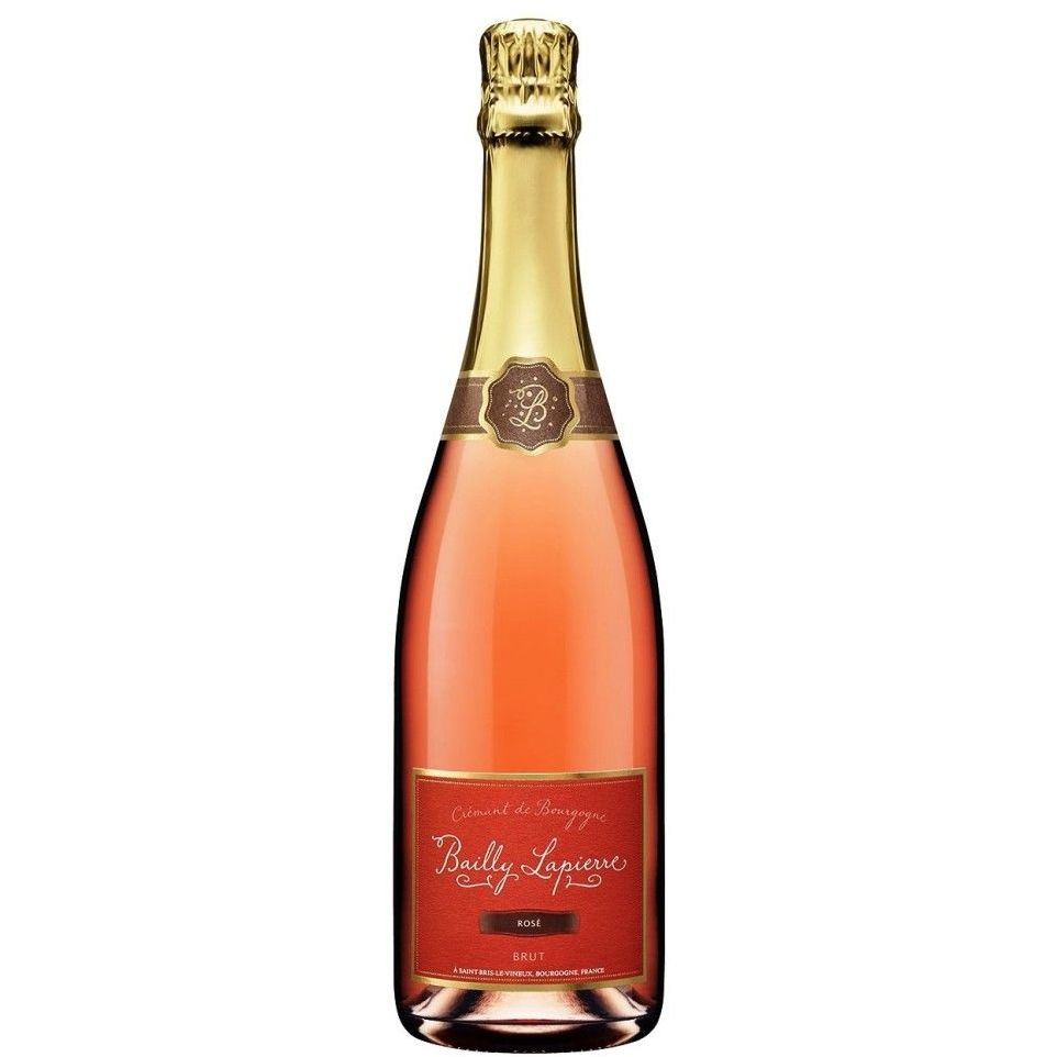 Вино игристое Bailly Lapierre Cremant de Bourgogne Rose Brut AOC розовое сухое 0.75 л - фото 1