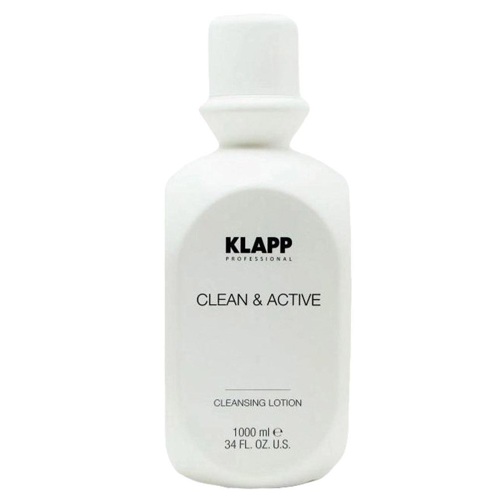 Очищающее молочко Klapp Clean & Active Cleansing Lotion, 1000 мл - фото 1