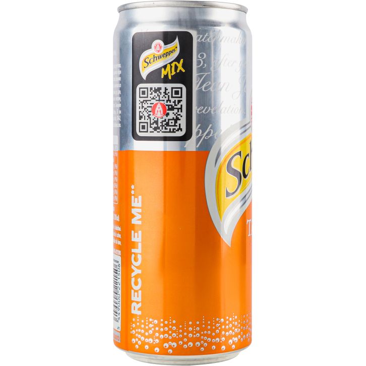 Напій соковмісний Schweppes Tangerine сильногазований з/б 330 мл (924934) - фото 4