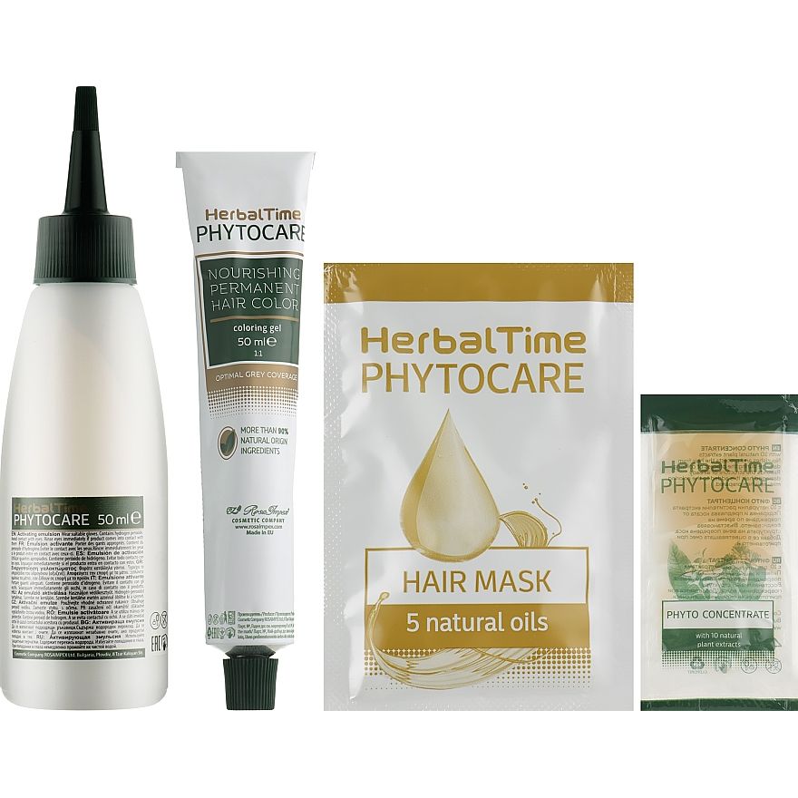 Фарба для волосся Herbal Time Phytocare відтінок 9N (Світло-русий) 125 мл - фото 2