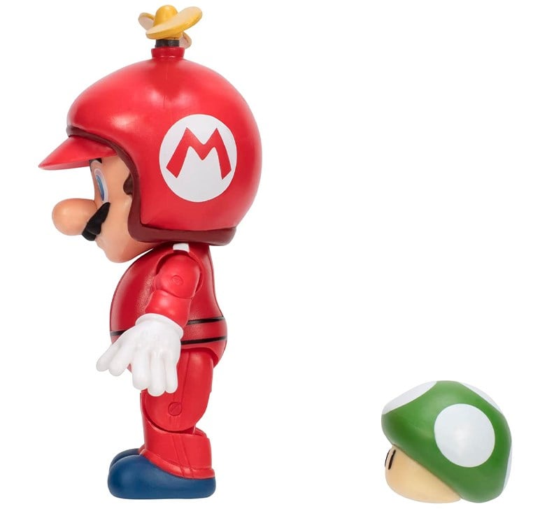 Игровая фигурка Super Mario Пропеллер Марио, с артикуляцией, 10 см (40827i) - фото 5