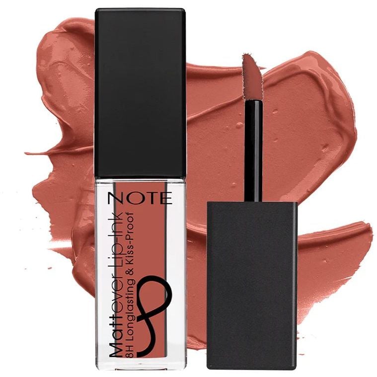 Матовый флюид для губ Note Cosmetique Mattever Lip-Ink тон 04 (Peach Rose) 4.5 мл - фото 2