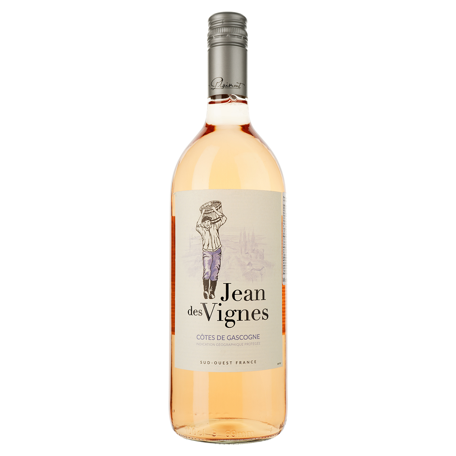 Вино Plaimont Jean des Vignes Rose, рожеве, сухе, 1 л - фото 1