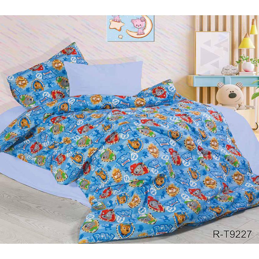 Комплект постільної білизни TAG Tekstil 1.5-спальний 000209858 (R-T9227) - фото 1